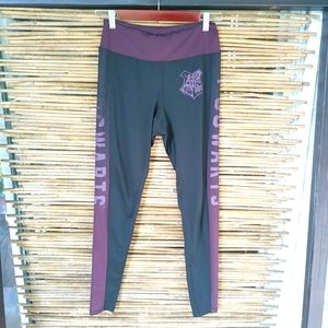 Hogwarts M Black Purple Athletic Pants
